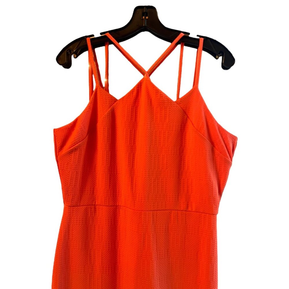 Coral Mermaid Halter Dress - Picture 2 of 5